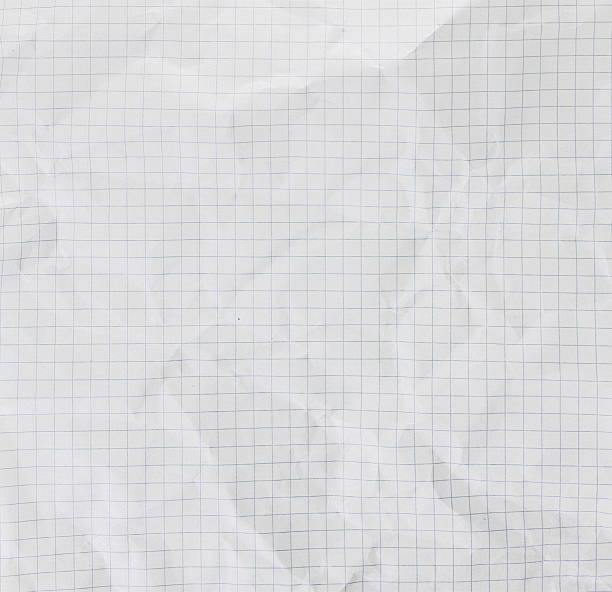 istock Crumpled Gray  paper  texture or background with cell. High reso 180963993