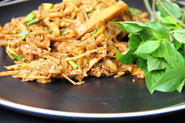 istock Spicy  Bamboo Shoot Salad Northeastern Style 180964805