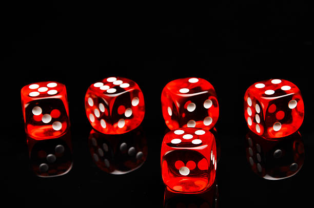 istock Dark theme of gambling games 180965144