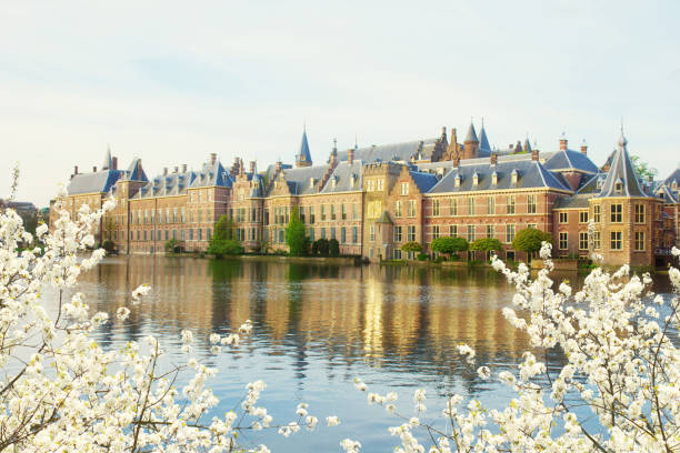 istock Dutch Parliament at morning, The Hague 1809651928