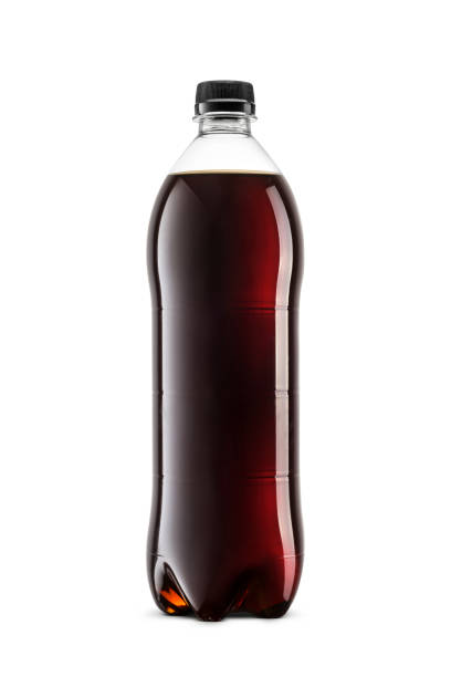 istock Cola in transparent plastic bottle isolated on white background. Front view. 1809671328