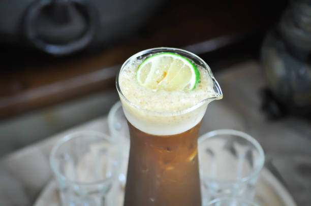 istock lemon tea ,honey tea , peach tea or mango tea or fruit tea or pouring tea 1809681046