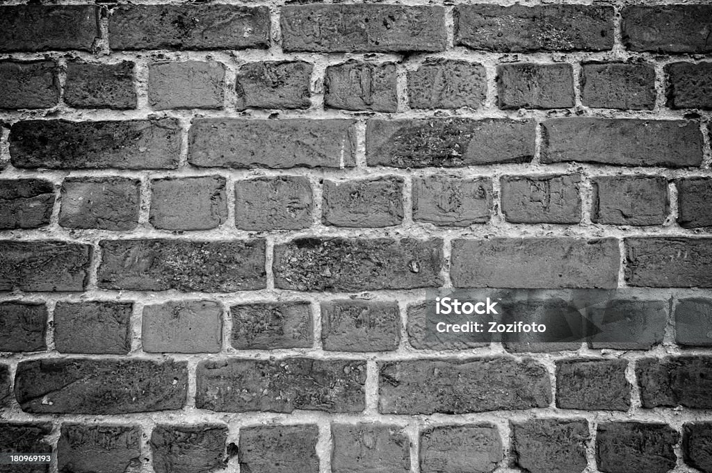 Vecchio muro di mattoni texture - Foto stock royalty-free di A forma di blocco