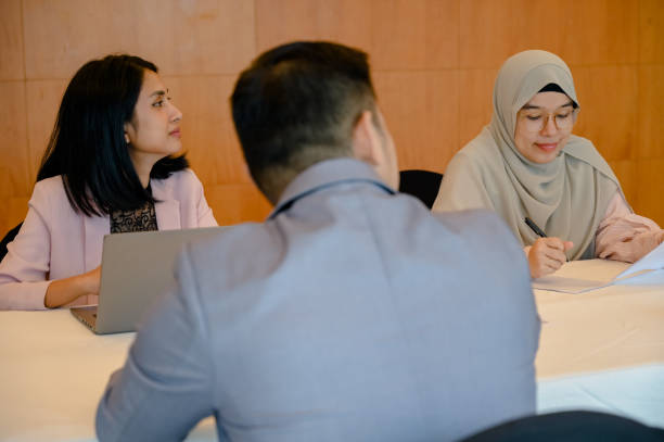 istock Business people in meeting room 1809691970