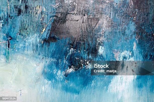 Oil Painting Abstract Texture Background Stock Photo - Download Image Now - Abstract, Painting - Activity, Art