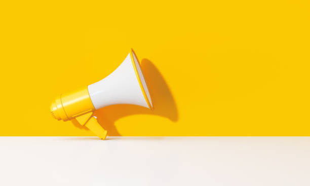 istock Yellow Megaphone Over Yellow Background 1809746218