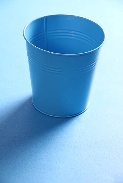 istock Blue metal bucket 180975001