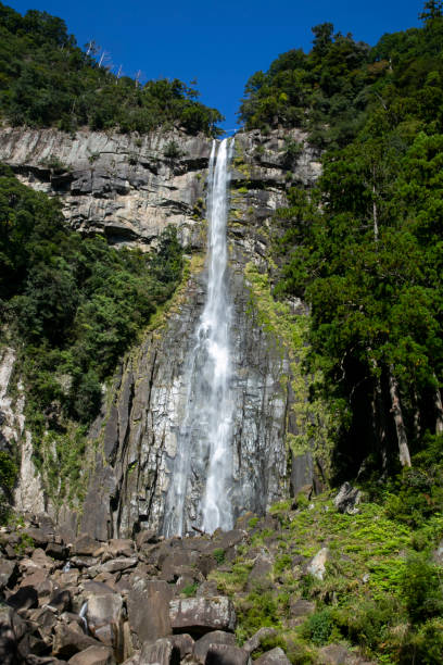 istock Nachi Waterfall is a large permanent waterfall in Japan located in Wakayama Prefecture. 1809753284