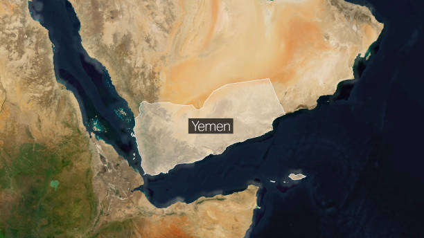 yemen - explorador: mapas de identificación de país vídeo de stock - satellite view topography aerial view mid air fotografías e imágenes de stock