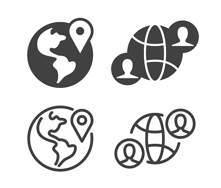 Globe Icons - Illustration Icons