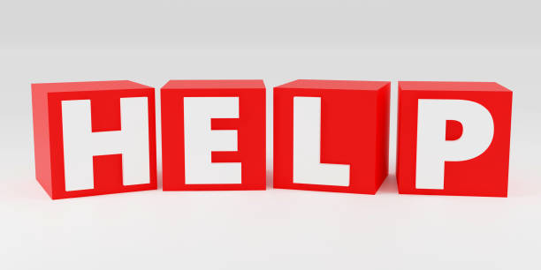 istock 3d render illustration of help red cubes letters on light grey blackground, Frequently asked questions 1809762398