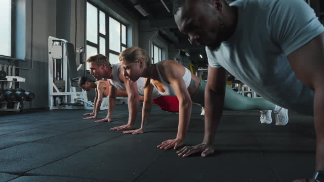 Professional athletes do push-ups to strengthen upper body