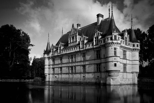 Poitiers, France. 15 June 2025. Classical French architecture in Poitiers
