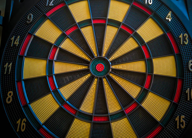 istock Electronic dartboard to play darts 1809854790