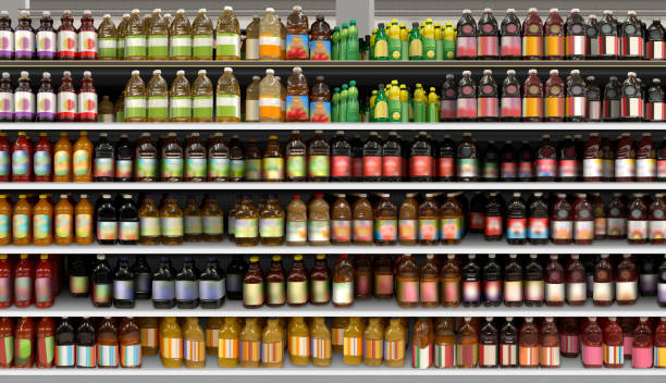 istock Juice on shelf at Grocery store 1809866586