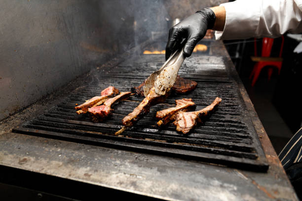 istock Juicy meat steaks and fillets are grilled 1809896136