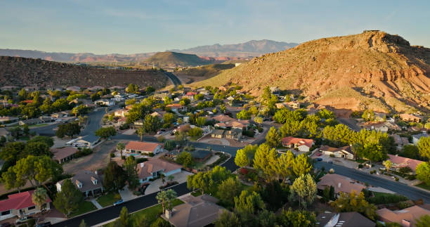 istock Aerial View of Suburban Development in St. George, Utah 1809934474
