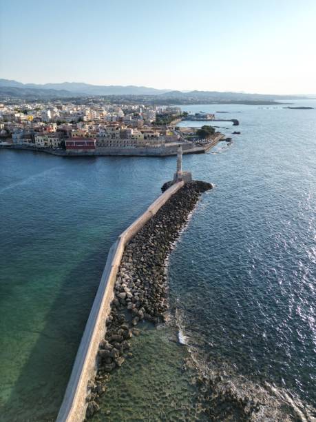 istock Lighthouse of Chania 1809937390