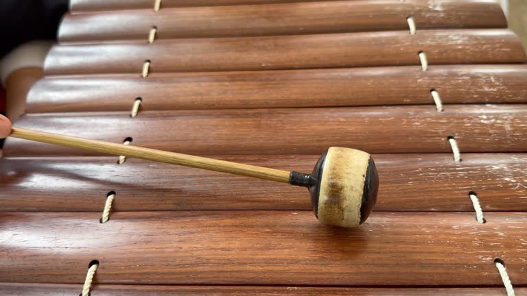 Man Playing Xylophone