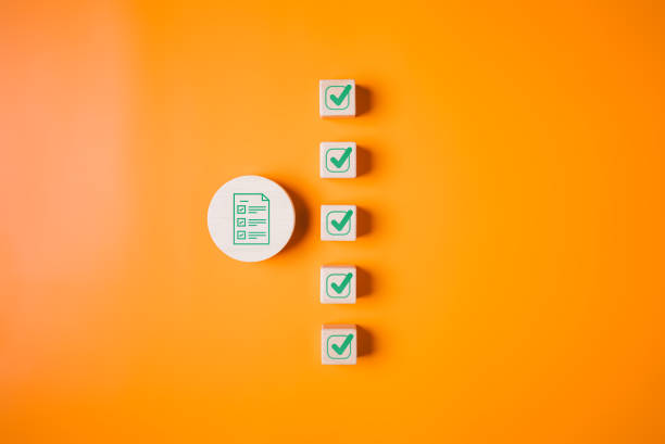 istock Checklist and paperwork task management, Document management system DMS, Online filling survey forms, Digital smart checklist and business management on checklist paperless, Online digital document 1809971713