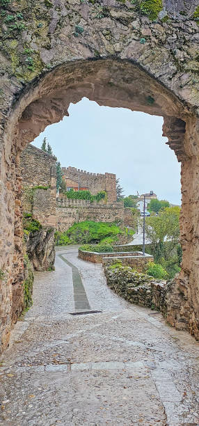 istock Medieval town street 1809982953