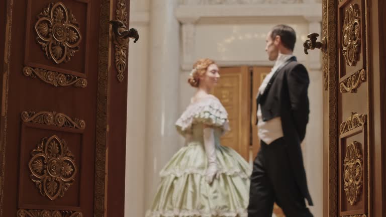 Beautiful Couple Dancing at Debutante Ball