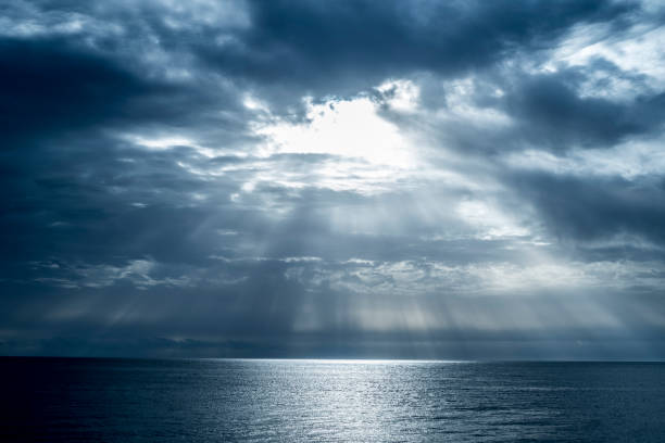 istock Cloudy dawn next to the Aguilas lighthouse on the Spanish coast. 1810071333