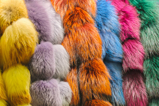 istock Luxury fur coat very sofly in vintage style 1810090465