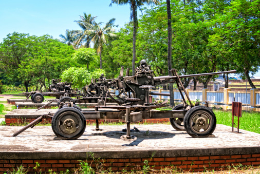 Old Vietnam war relics.