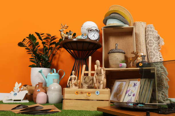 istock Many different stuff in room. Garage sale 1810118752