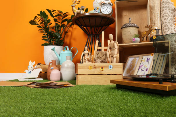 istock Many different stuff in room. Garage sale 1810118753
