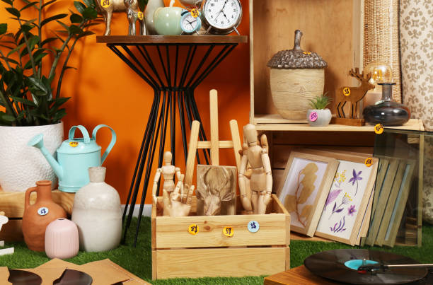 istock Many different stuff in room. Garage sale 1810118758