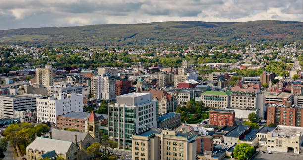 istock Aerial View of Downtown Scranton, PA 1810169924