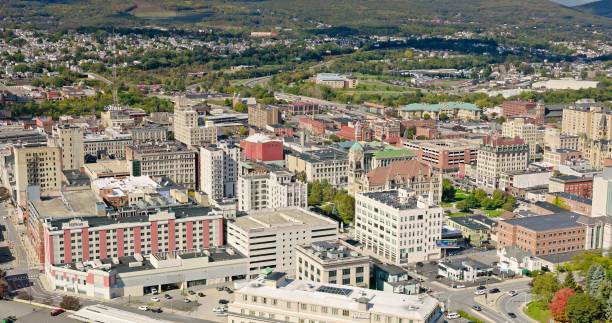 istock High Angle Drone Shot of Downtown Scranton, PA 1810169939