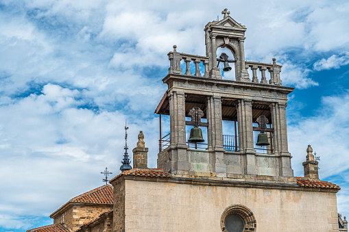 View of a church in Astorga, Castilla y Leon, Spain