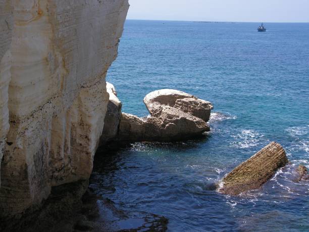 istock Mediterranean Sea rock cliff turquoise water 1810307464