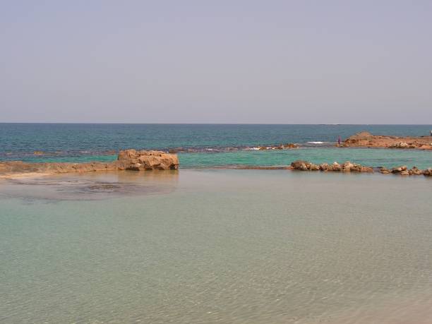 istock Mediterranean Sea rocks North Israel 1810309071