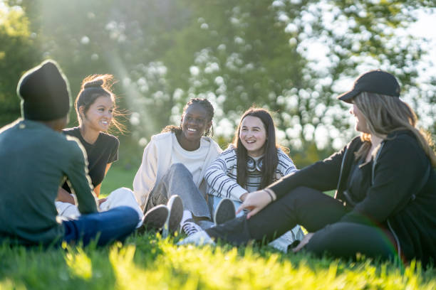 istock Teen Casually Hanging Out 1810434165