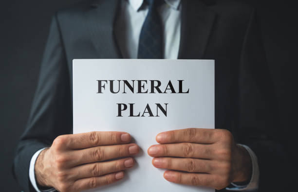 Funeral Plan Funeral Plan funeral planning stock pictures, royalty-free photos & images