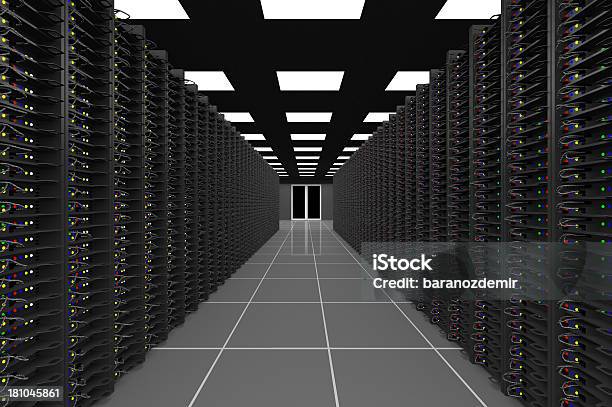 Hitech Data Center Stock Photo - Download Image Now - Backup, Business, Color Image