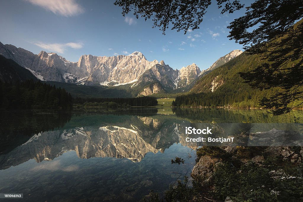 Reflexo - Royalty-free Alpes de Julian Foto de stock