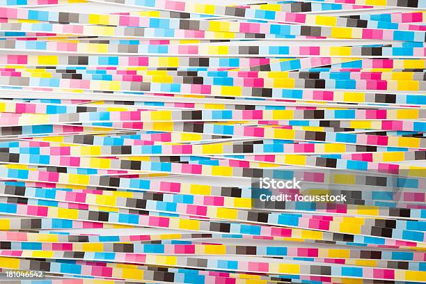 Color Guide Stock Photo - Download Image Now - Blue, CMYK, Chart