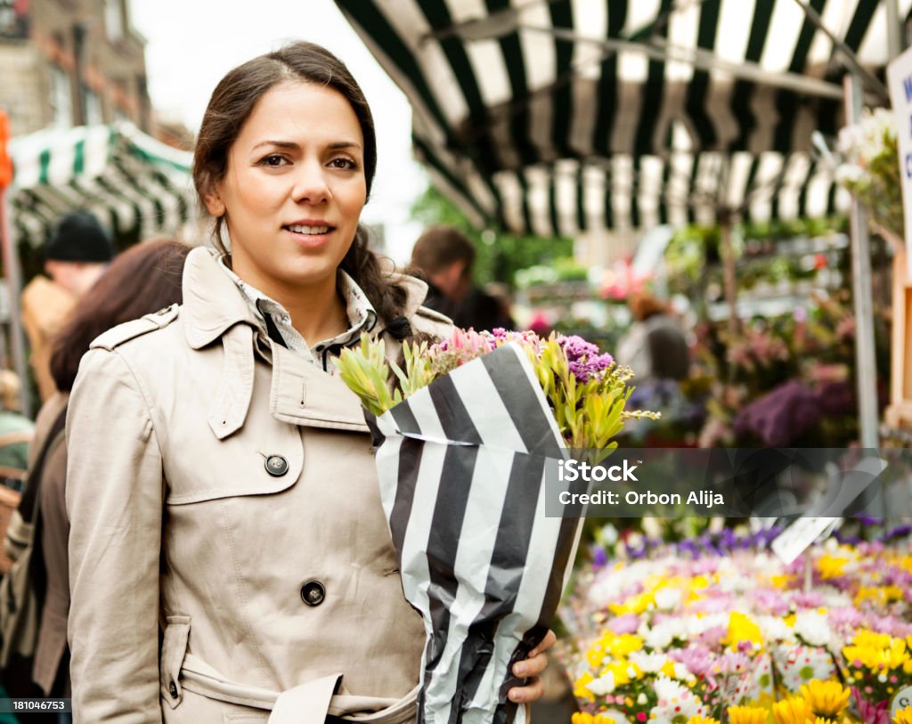 Mercado de flores - Foto de stock de Mercado - Espacio de comercio libre de derechos