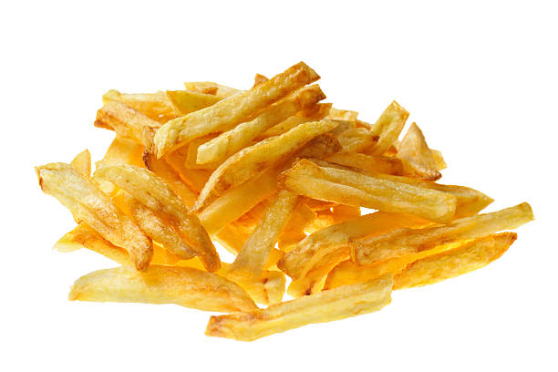 istock French fries on the white isolated background 181046930