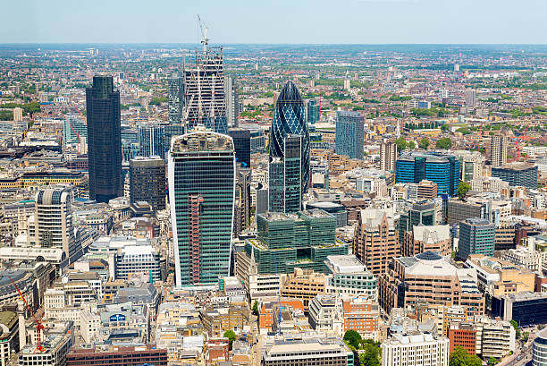 istock London Cityscape Aerial View, England 181046996