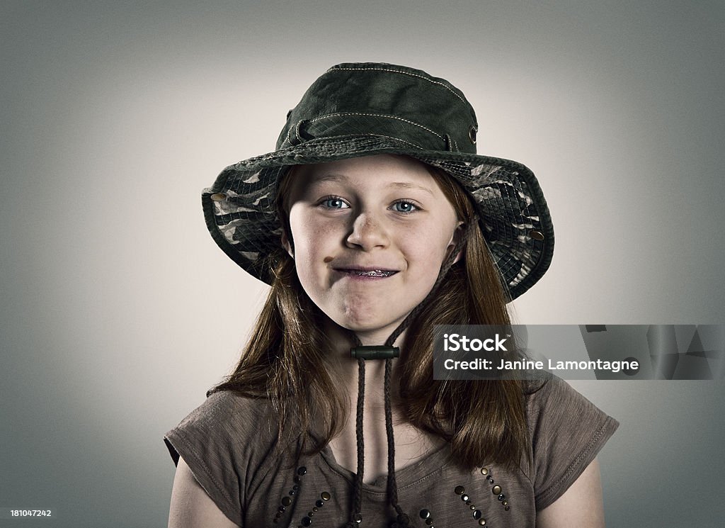 silly Girl の顔のポートレート - 10歳から11歳のロイヤリティフリーストックフォト