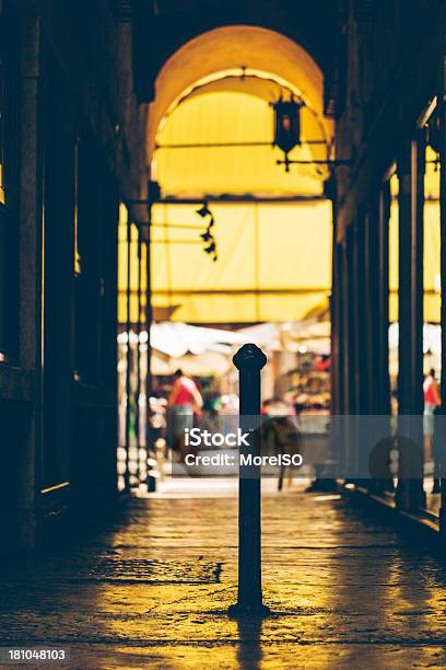 Alley In Verona Stock Photo - Download Image Now - Adult, Alley, Arcade