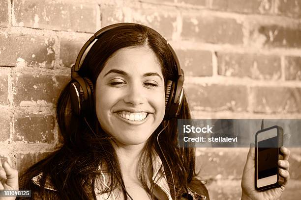 Listening To Music Stock Photo - Download Image Now - 20-29 Years, Adult, Adults Only