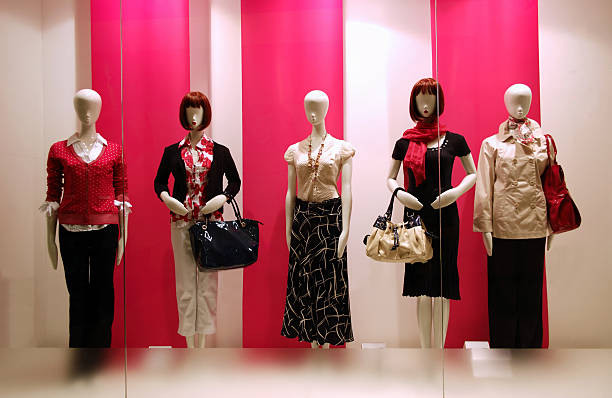 istock Fashion Store's Mannequins 181048324