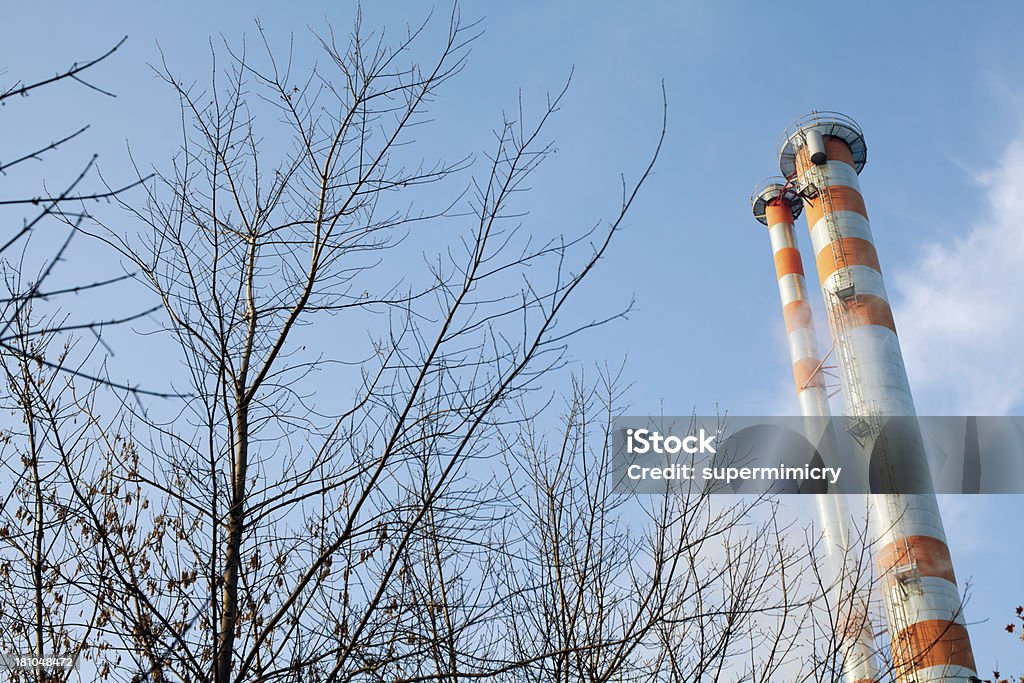 smokestacks - Royalty-free Alterações climáticas Foto de stock